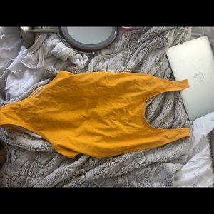 MissGuided High Cut side boob (lol) one piece